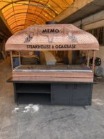 Tezgahlı Bakır Ocakbaşı Mangal
