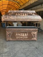 Bakır Ocakbaşı Mangal - Tezgahlı model