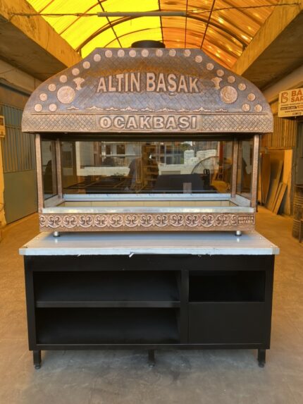 Bakır Ocakbaşı Mangal Tezgahlı