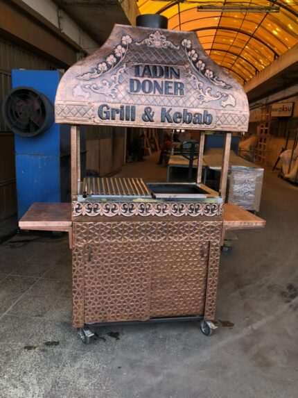 Tezgahlı Bakır Ocakbaşı Mangal
