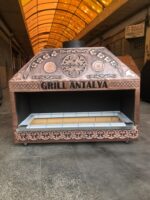 Bakır Ocakbaşı Mangal - Kapalı Model