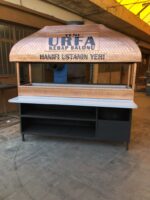 Bakır Tezgahlı Ocakbaşı Mangal Dolaplı