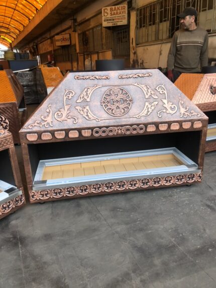 Kapalı Bakır Ocakbaşı Mangal Izgara